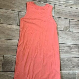 A New Day Coral Sleeveless Dress